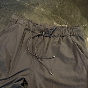 Lululemon Black Nylon Jogger Pants